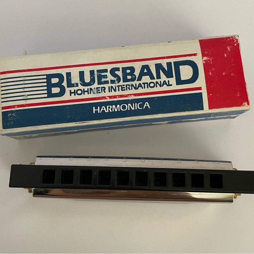Vintage Bluesband Hohner International Harmonica - Picture 8 of 13
